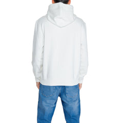 Calvin Klein Jeans Cream Cotton Hoody -   -  Calvin Klein Jeans.