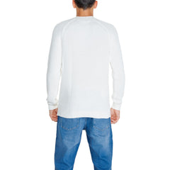 Calvin Klein Jeans White Organic Cotton Sweater -   -  Calvin Klein Jeans.