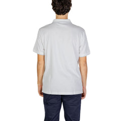 Calvin Klein Jeans White Cotton Polo Shirt -   -  Calvin Klein Jeans.