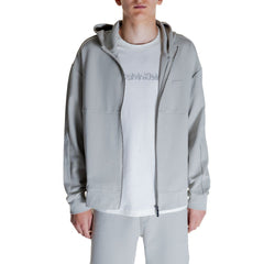 Calvin Klein Gray Cotton Hoody -   -  Calvin Klein.
