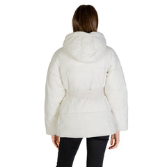 Calvin Klein Jeans Cream Nylon Jackets & Coat -   -  Calvin Klein Jeans.