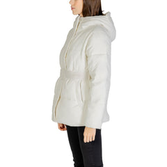 Calvin Klein Jeans Cream Nylon Jackets & Coat -   -  Calvin Klein Jeans.