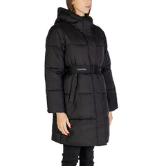 Calvin Klein Jeans Black Nylon Jackets & Coat -   -  Calvin Klein Jeans.