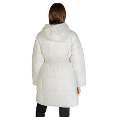 Calvin Klein Jeans Cream Nylon Jackets & Coat -   -  Calvin Klein Jeans.