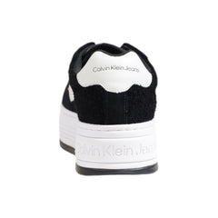 Calvin Klein Jeans Black Leather Sneaker -   -  Calvin Klein Jeans.