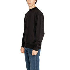 Calvin Klein Jeans Black Recycled Cotton Sweatshirt -   -  Calvin Klein Jeans.