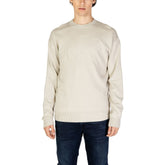 Calvin Klein Jeans Beige Organic Cotton Sweater -   -  Calvin Klein Jeans.
