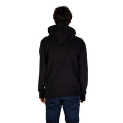 Calvin Klein Jeans Black Cotton Hoody -   -  Calvin Klein Jeans.