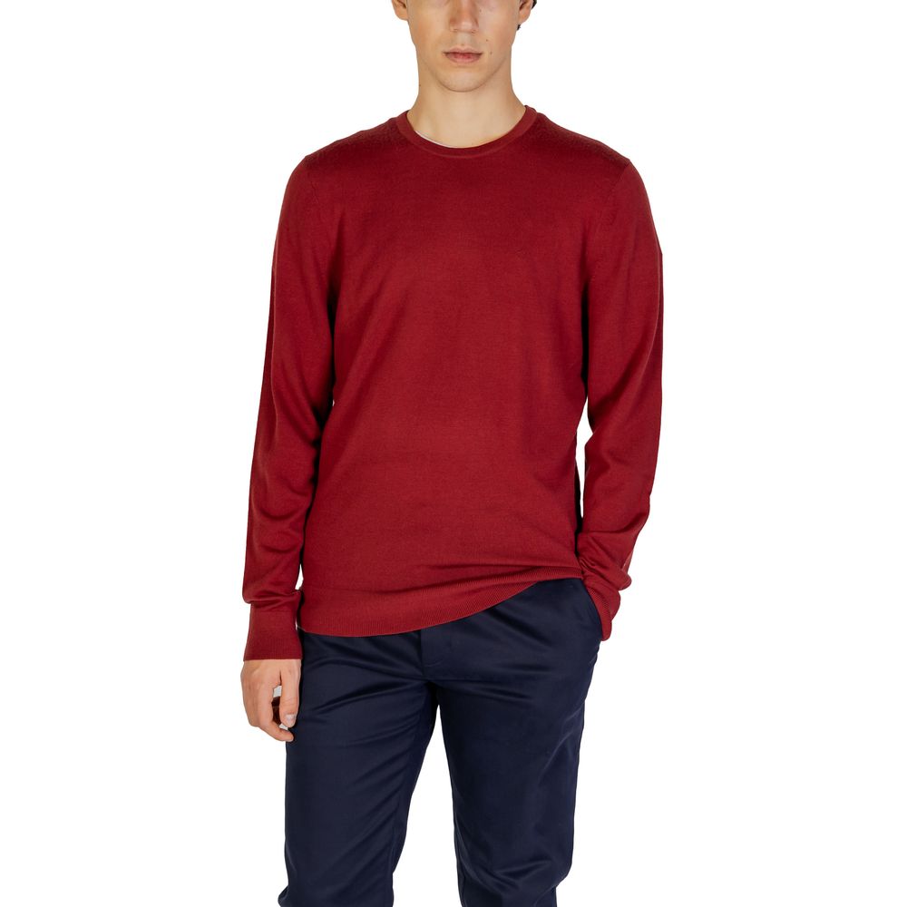Calvin Klein Bordeaux Recycled Wool Sportswear - - Calvin Klein.