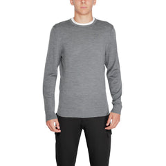Calvin Klein Gray Recycled Wool Sportswear - - Calvin Klein.