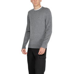 Calvin Klein Gray Recycled Wool Sportswear - - Calvin Klein.