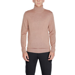 Calvin Klein Beige Wool Turtleneck -   -  Calvin Klein.