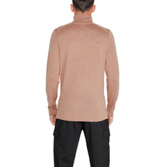 Calvin Klein Beige Wool Turtleneck -   -  Calvin Klein.