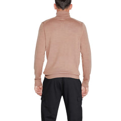 Calvin Klein Beige Wool Turtleneck -   -  Calvin Klein.