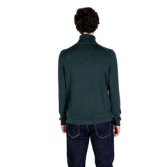 Calvin Klein Green Wool Turtleneck -   -  Calvin Klein.