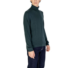 Calvin Klein Green Wool Turtleneck -   -  Calvin Klein.