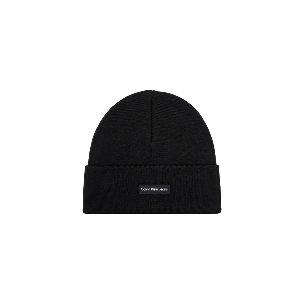 Calvin Klein Jeans Black Recycled Polyester Caps Baseball Hat -   -  Calvin Klein Jeans.