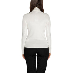 Guess White Viscose Turtleneck -   -  Guess.