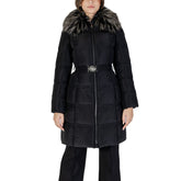 Guess Black Polyester Jackets & Coat -   -  Guess.
