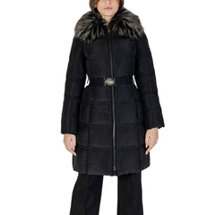 Guess Black Polyester Jackets & Coat -   -  Guess.