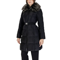 Guess Black Polyester Jackets & Coat -   -  Guess.