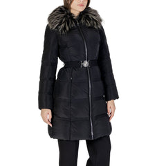 Guess Black Polyester Jackets & Coat -   -  Guess.