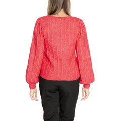 Guess Pink Polyester Sweater -   -  Guess.