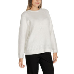 Guess White Polyester Sweater -   -  Guess.
