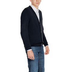 Jack Jones Black Cotton Cardigan -   -  Jack Jones.