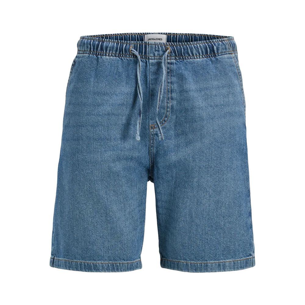 Jack Jones Light Blue Cotton Bermuda -   -  Jack Jones.