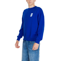 Replay Blue Cotton Sweatshirt -   -  Replay.