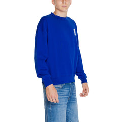 Replay Blue Cotton Sweatshirt -   -  Replay.
