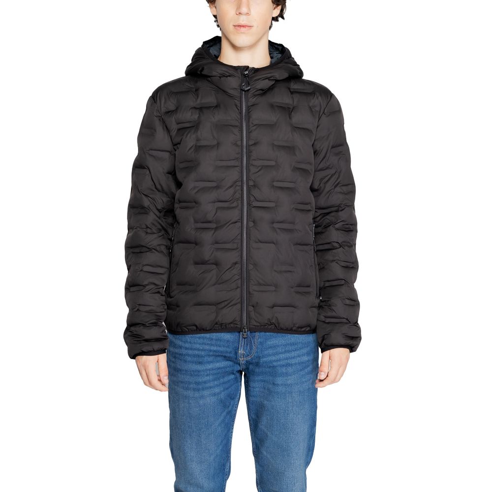 Replay Black Polyester Jackets & Coat -   -  Replay.