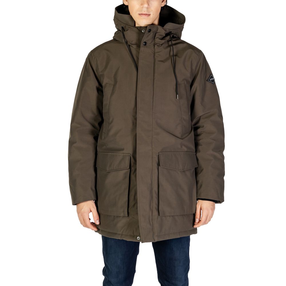 Replay Green Polyamide Parka -   -  Replay.