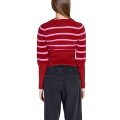 Only Red Nylon Sweater -   -  Only.