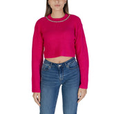 Only Pink Recycled Polyester Sweater -   -  Only.