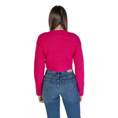 Only Pink Recycled Polyester Sweater -   -  Only.