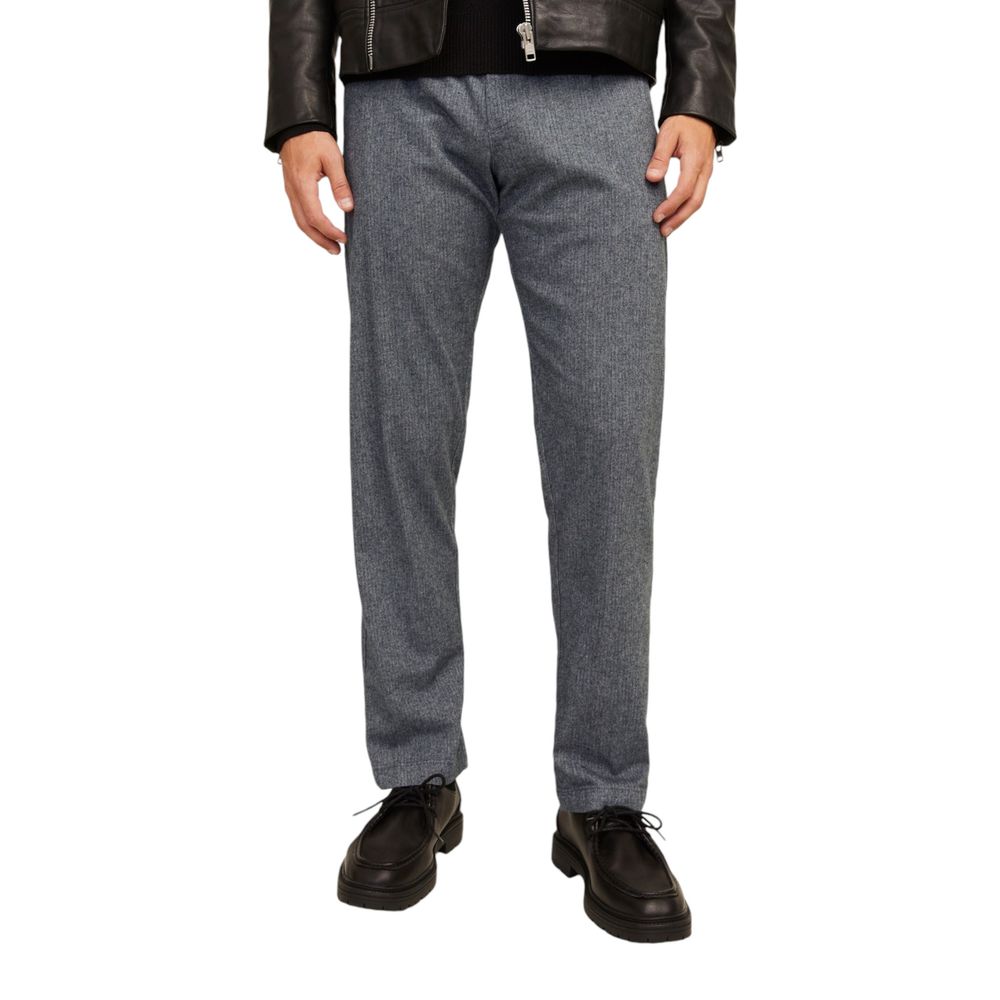 Jack Jones Gray Cotton Pant -   -  Jack Jones.
