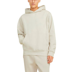Jack Jones Beige Cotton Hoody -   -  Jack Jones.