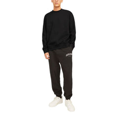 Jack Jones Black Cotton Sweatshirt -   -  Jack Jones.