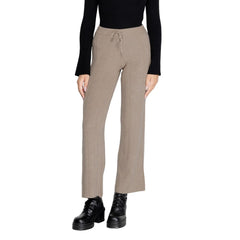 Only Beige Marabou Pant -   -  Only.