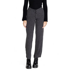 Only Gray Marabou Pant -   -  Only.
