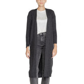 Only Gray Marabou Cardigan -   -  Only.
