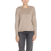 Only Beige Marabou Sweater -   -  Only.