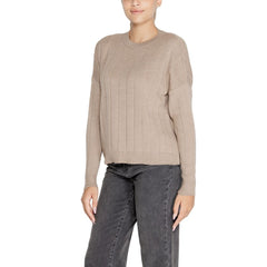 Only Beige Marabou Sweater -   -  Only.