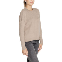 Only Beige Marabou Sweater -   -  Only.