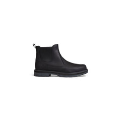 Timberland Black Nubuc Leather Boot -   -  Timberland.