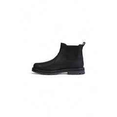 Timberland Black Nubuc Leather Boot -   -  Timberland.
