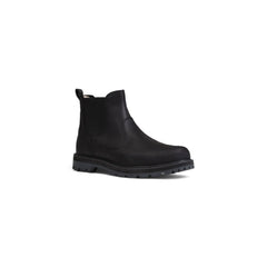 Timberland Black Nubuc Leather Boot -   -  Timberland.
