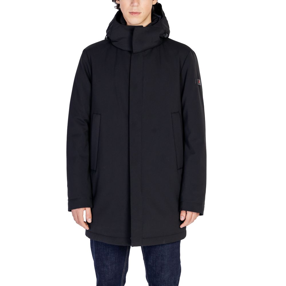 Peuterey Black Polyester Jackets & Coat -   -  Peuterey.